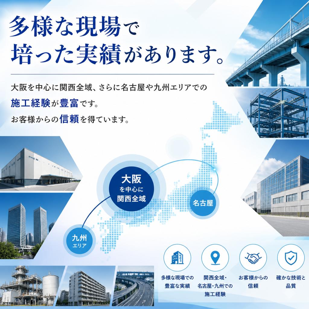 実績と信頼の証