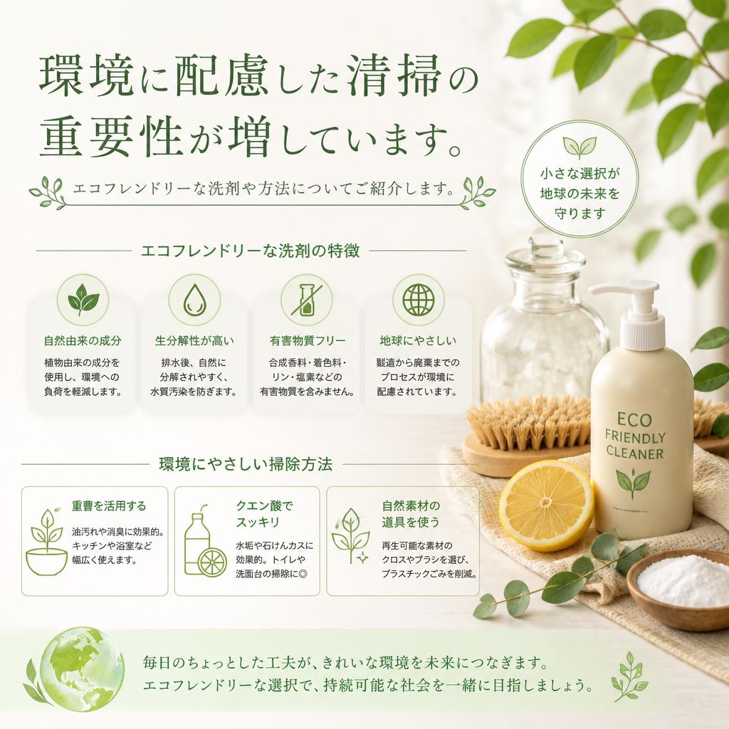 5. 環境に優しい清掃業界の取り組み