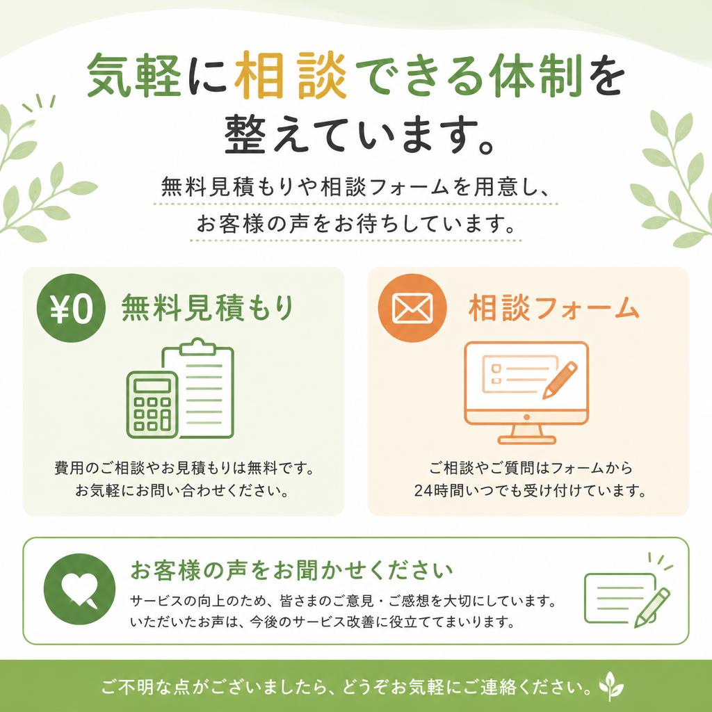 今すぐお問い合わせを！