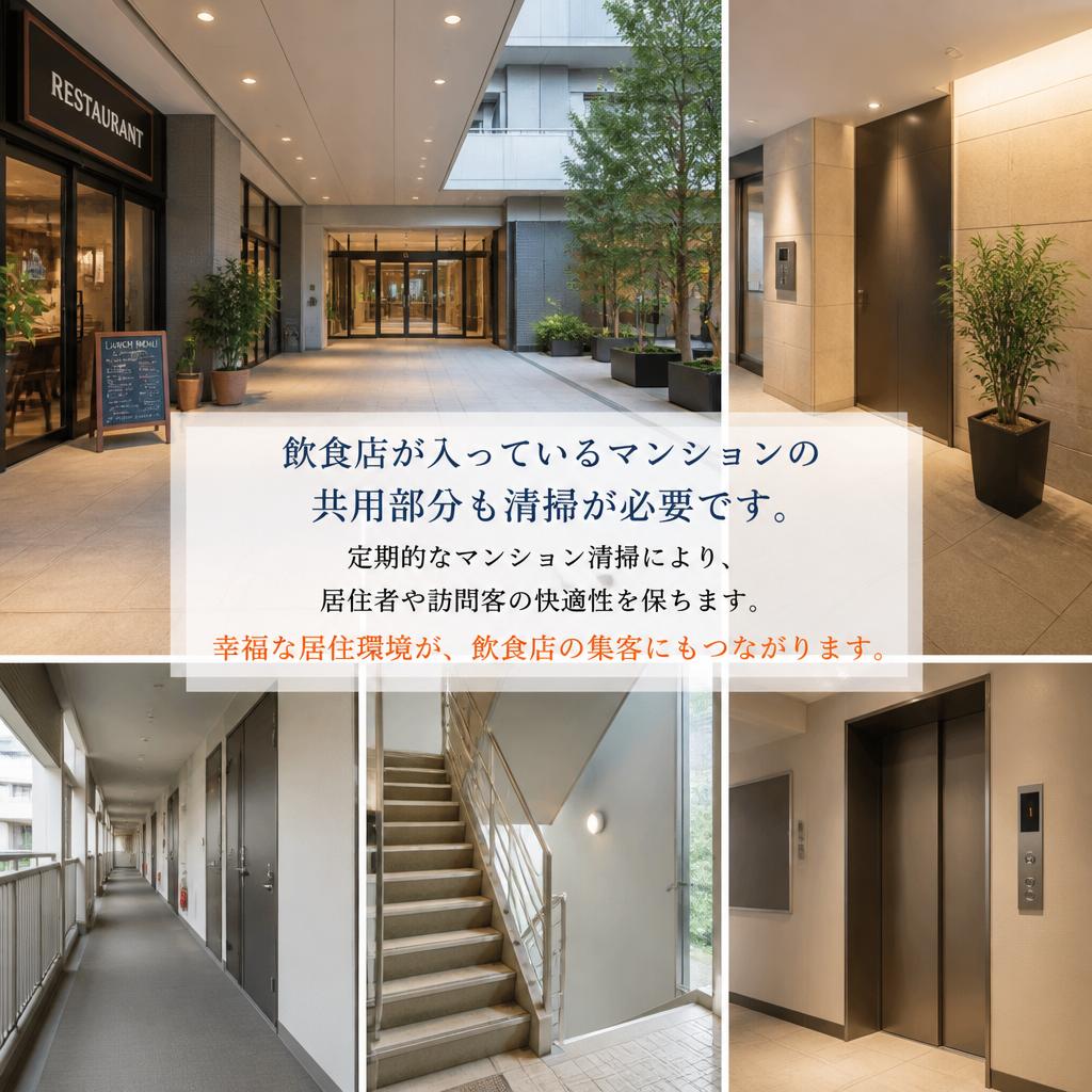 マンション清掃の効果と重要性