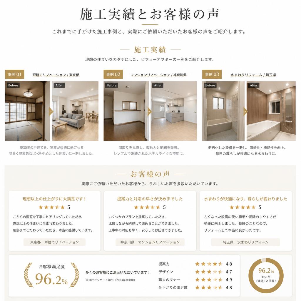 施工実績の紹介