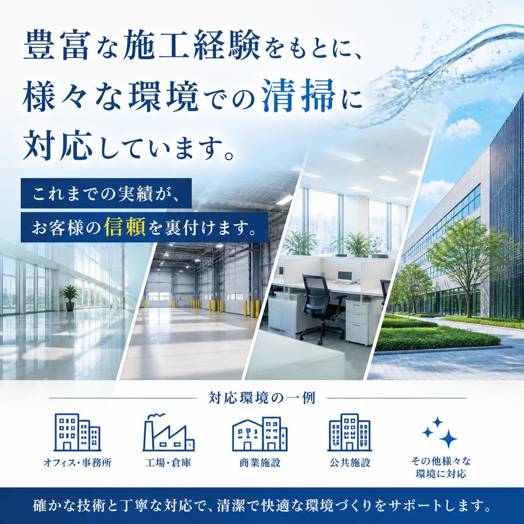 年間約1,000件の施工実績