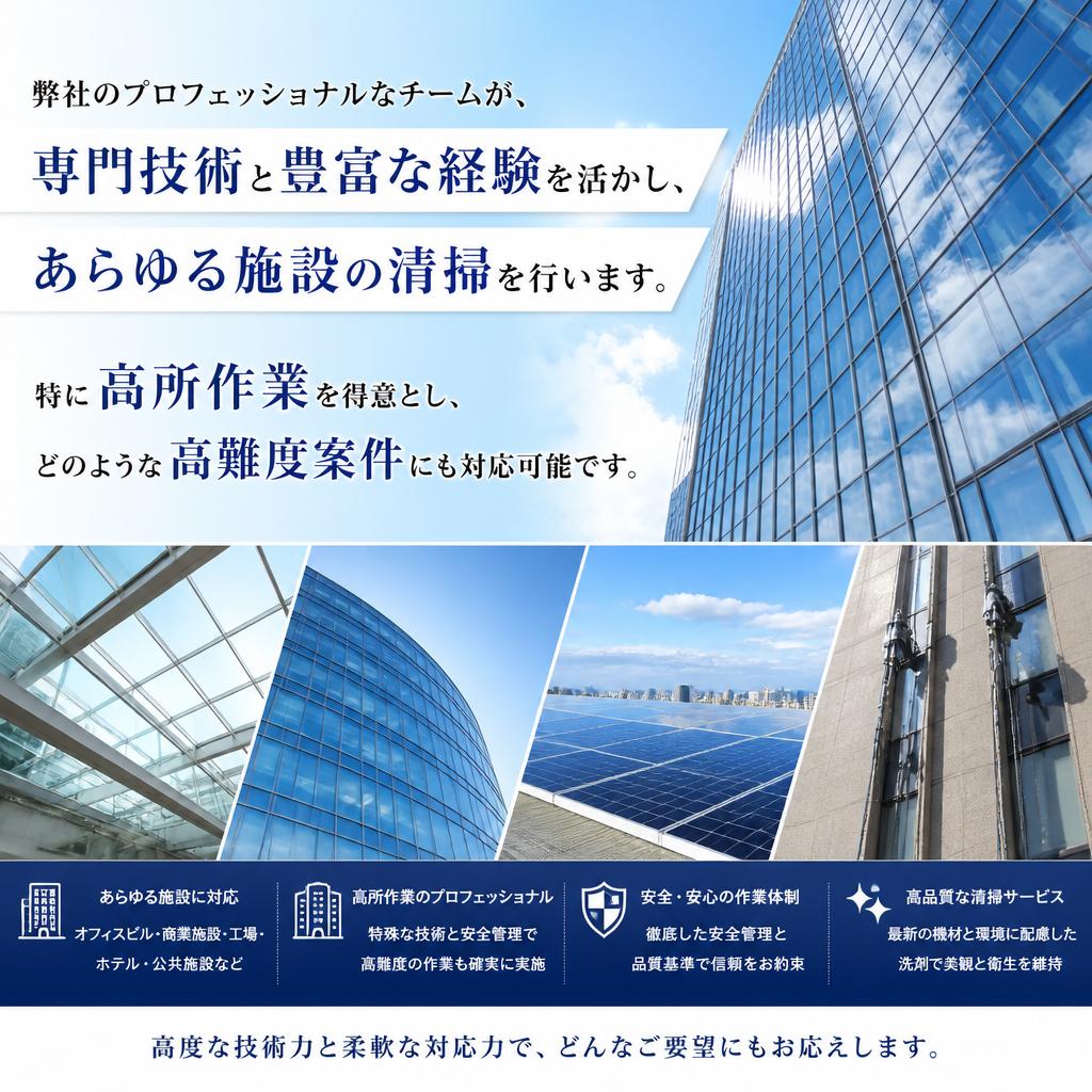 アクシアビルメンテナンスの特長