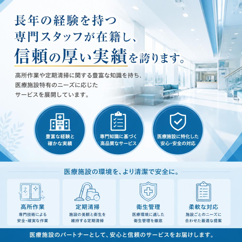 豊富な経験と専門技術