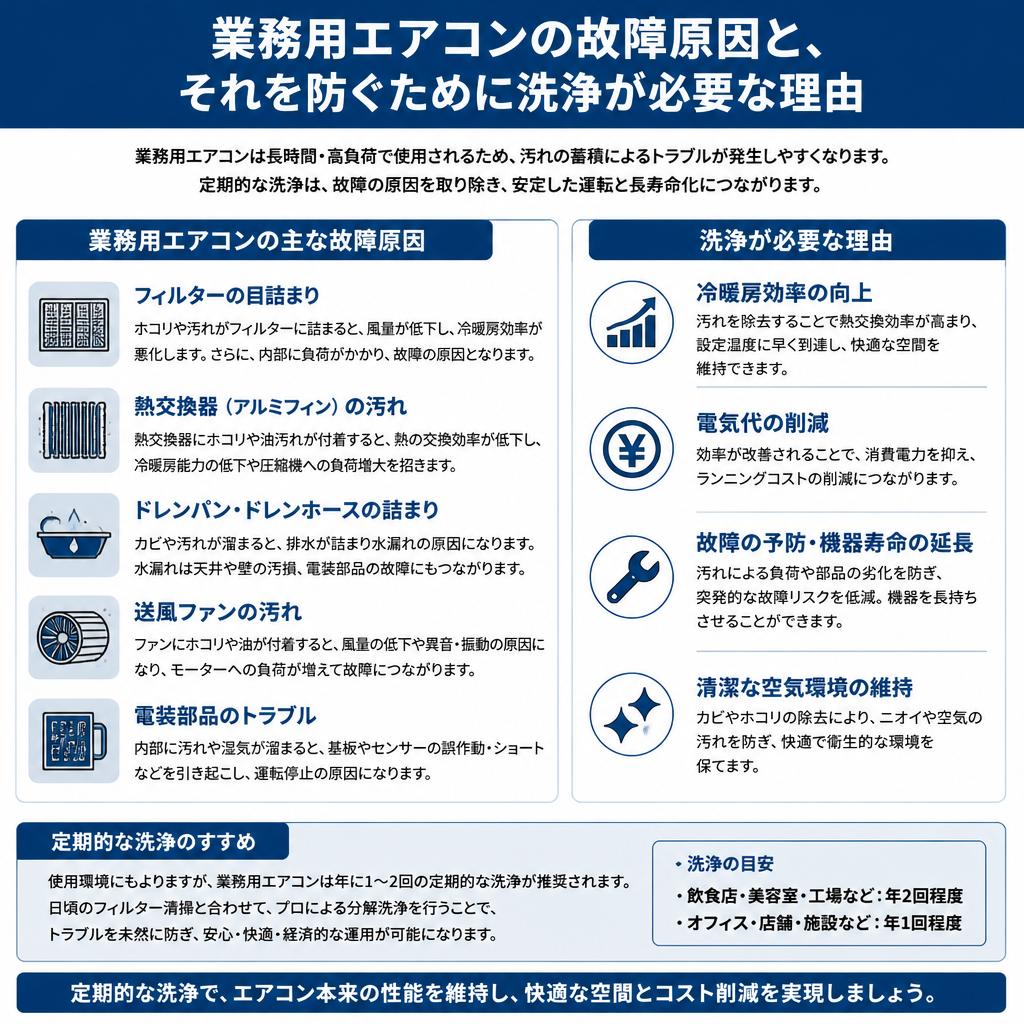 故障のリスクを減らすために