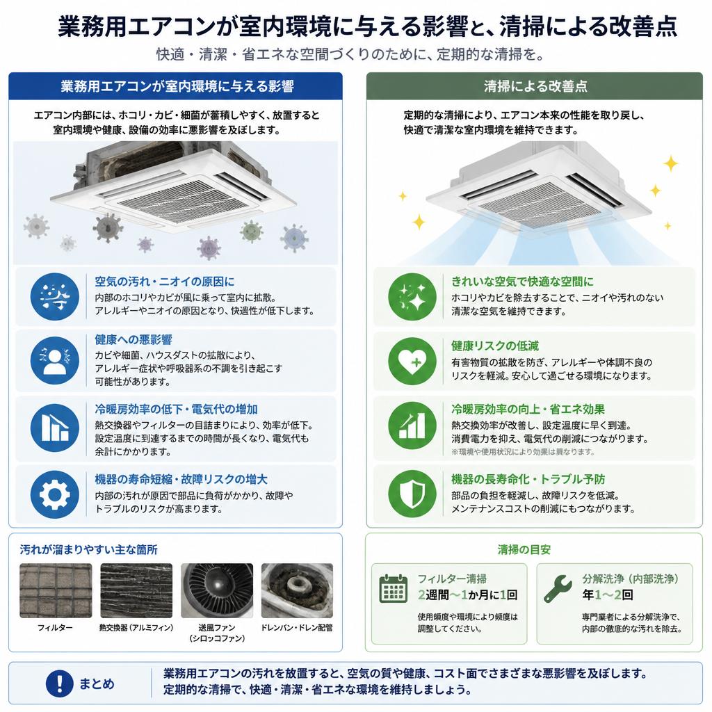 快適な室内環境を保つために