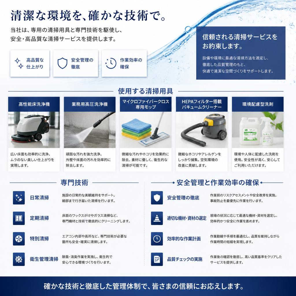 4. 専門技術と設備