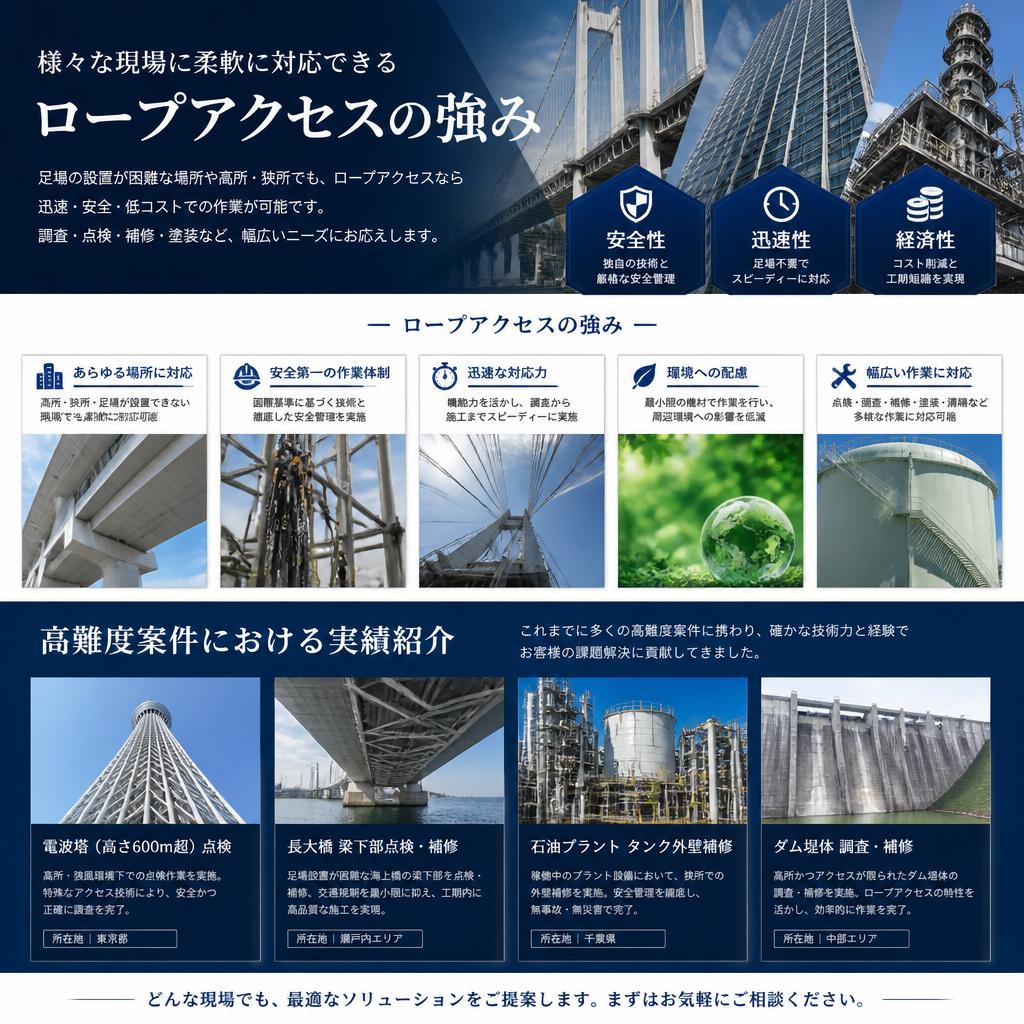 柔軟な作業対応