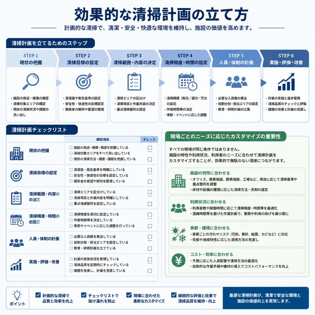 5. 清掃計画の立て方