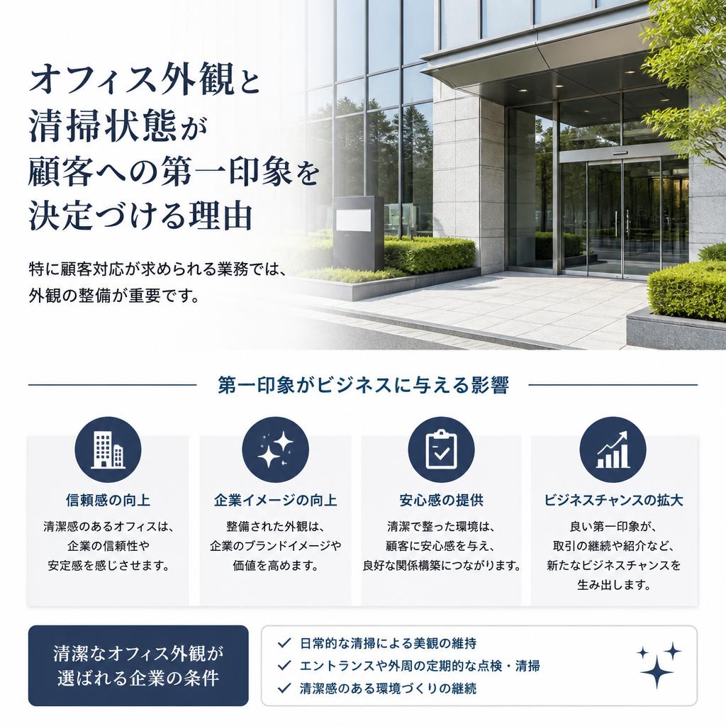 2. 清掃がもたらすクライアントへの印象