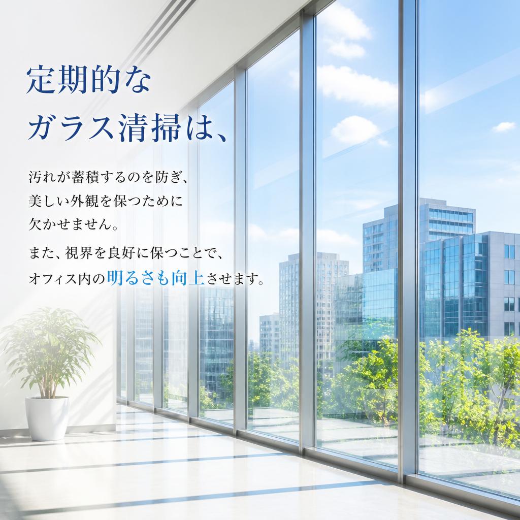 ガラス清掃の重要性