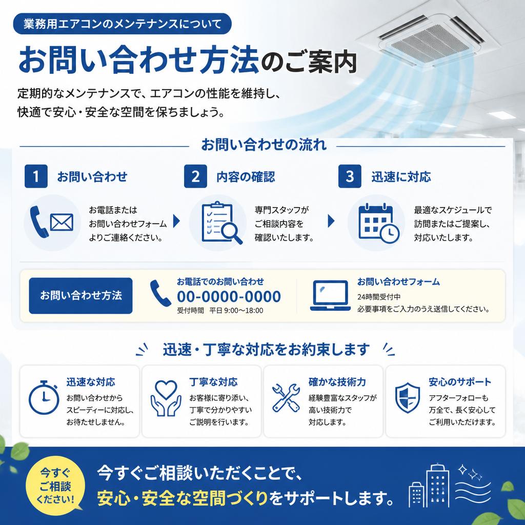 今すぐお問い合わせを！