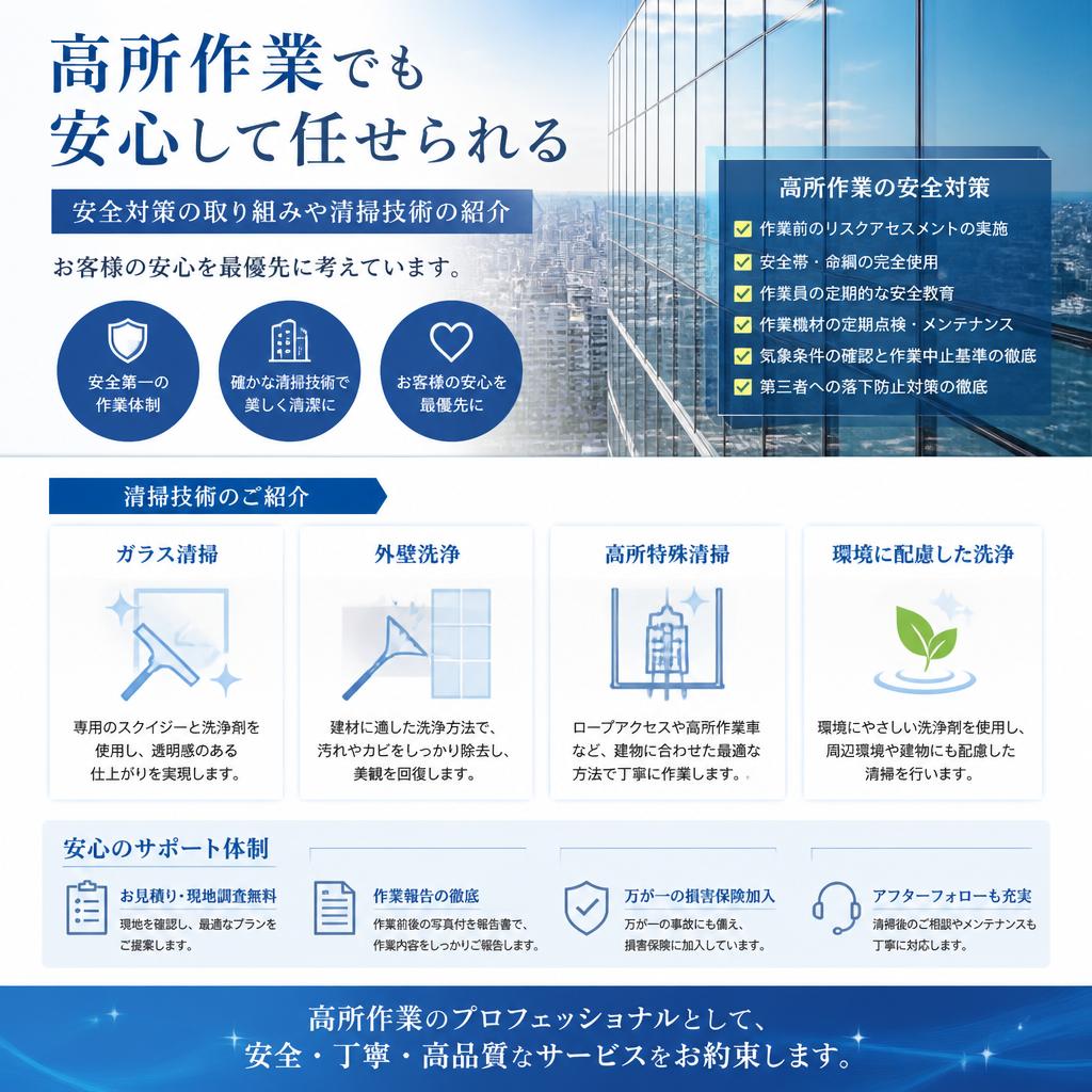 安全対策と技術力