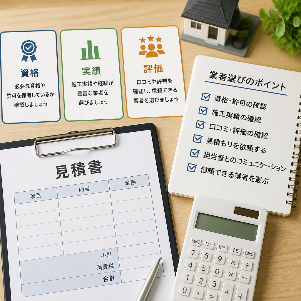 業者選びのポイント